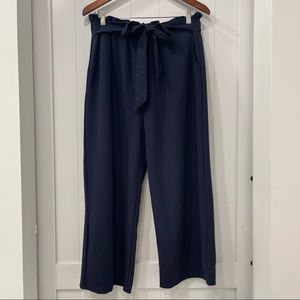 WIDE LEG PAPER BAG PANTS